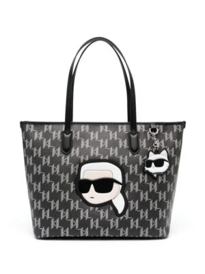 20576831_50801070_1000.jpg Karl Lagerfeld Ikonik Monogram tote bag