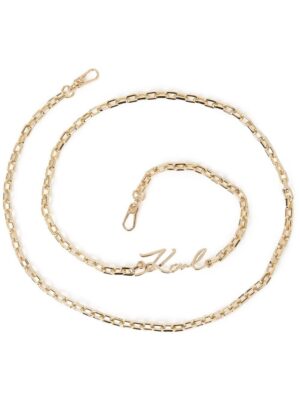 20577266_51904297_1000.jpg Karl Lagerfeld Signature chain-link shoulder strap