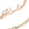 Karl Lagerfeld Signature chain-link shoulder strap