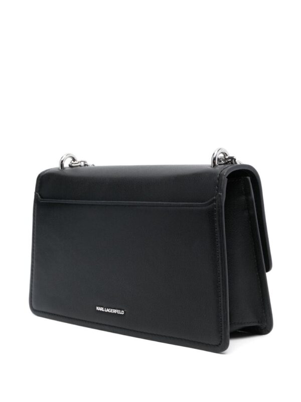 Karl Lagerfeld Ikonik Lock leather shoulder bag