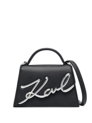 20577284_50797510_1000.jpg Karl Lagerfeld Signature leather crossbody bag