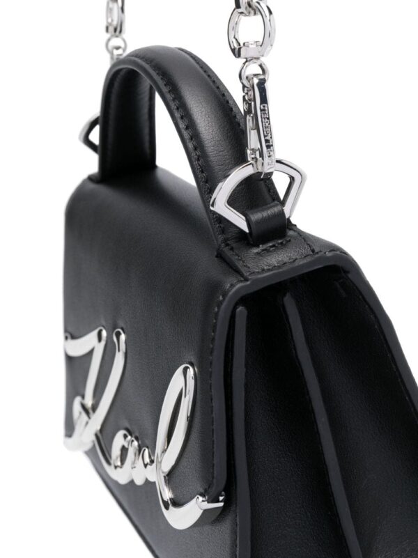 20577284_50797515_1000.jpg Karl Lagerfeld Signature leather crossbody bag
