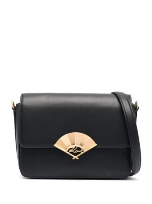 20577290_50792118_1000.jpg Karl Lagerfeld Signature Fan leather crossbody bag
