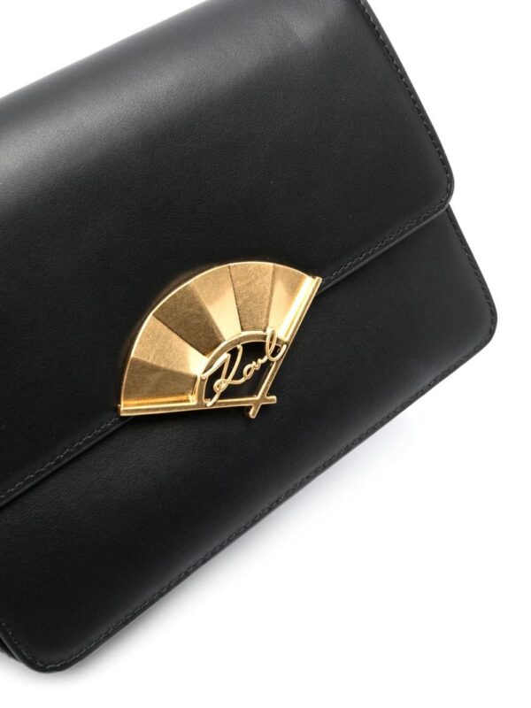 20577290_50806513_1000.jpg Karl Lagerfeld Signature Fan leather crossbody bag