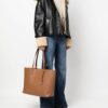 20603091_50588379_1000.jpg Michael Michael Kors Eliza XL logo-plaque leather tote bag