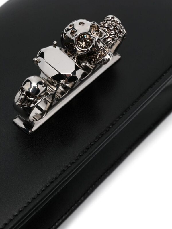 Alexander McQueen Jewelled leather shoulder bag