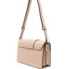 Love Moschino heart-plaque foldover shoulder bag