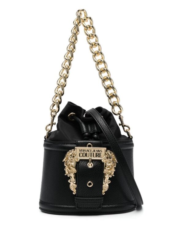 20630824_50589808_1000.jpg Versace Jeans Couture logo-plaque bucket bag
