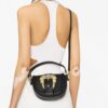 20632149_50577743_1000.jpg Versace Jeans Couture Baroque-buckle faux-leather tote bag