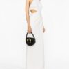 20632149_50577746_1000.jpg Versace Jeans Couture Baroque-buckle faux-leather tote bag