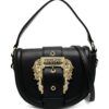 20632149_50578955_1000.jpg Versace Jeans Couture Baroque-buckle faux-leather tote bag