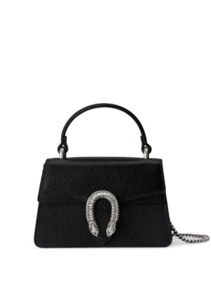 20646593_50586099_1000.jpg Gucci mini Dionysus Tiger-Head leather tote bag