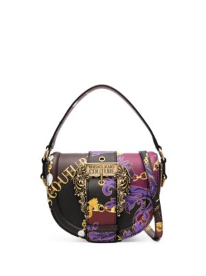 20670268_50647601_1000.jpg Versace Jeans Couture Chain Couture-print faux-leather shoulder bag