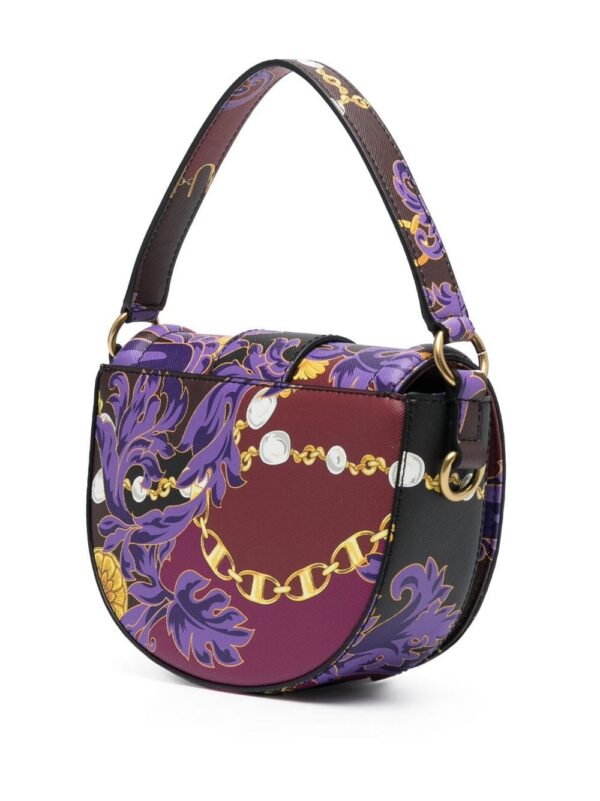 20670268_50647608_1000.jpg Versace Jeans Couture Chain Couture-print faux-leather shoulder bag