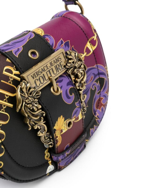 20670268_50647616_1000.jpg Versace Jeans Couture Chain Couture-print faux-leather shoulder bag