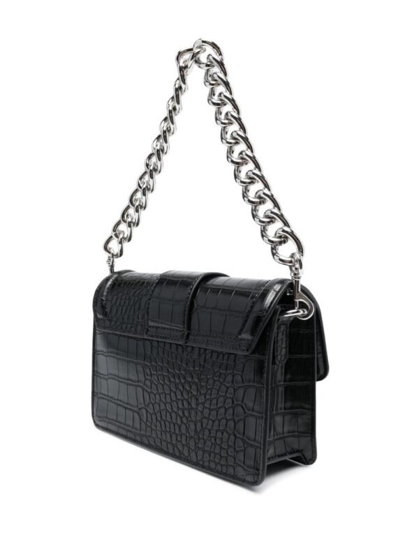 Versace Jeans Couture Baroque-buckle crossbody bag