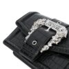 Versace Jeans Couture Baroque-buckle crossbody bag