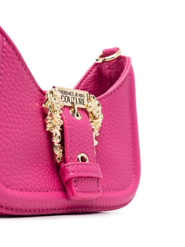 20671549_50647493_1000.jpg Versace Jeans Couture Baroque buckle faux-leather mini bag