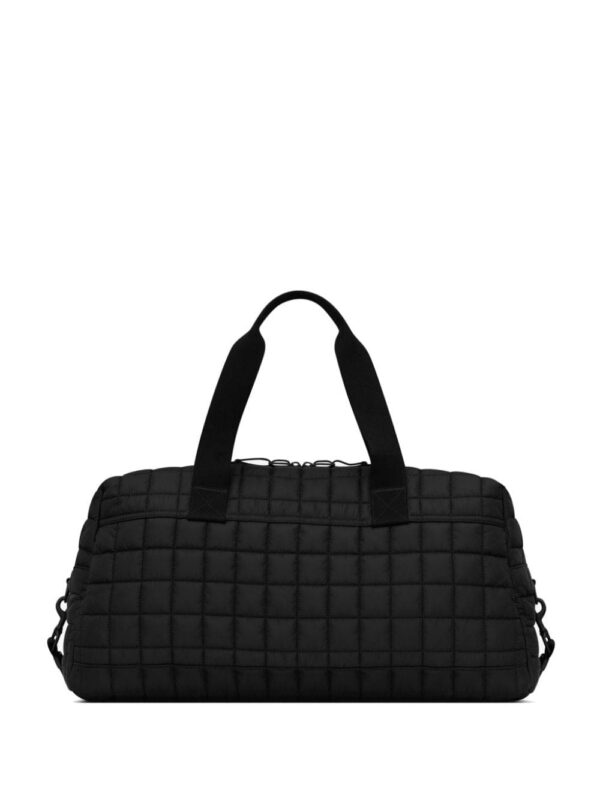 20696895_53691212_1000.jpg Saint Laurent Nuxx logo-patch quilted duffle bag