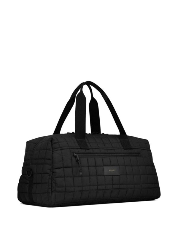 20696895_53691217_1000.jpg Saint Laurent Nuxx logo-patch quilted duffle bag