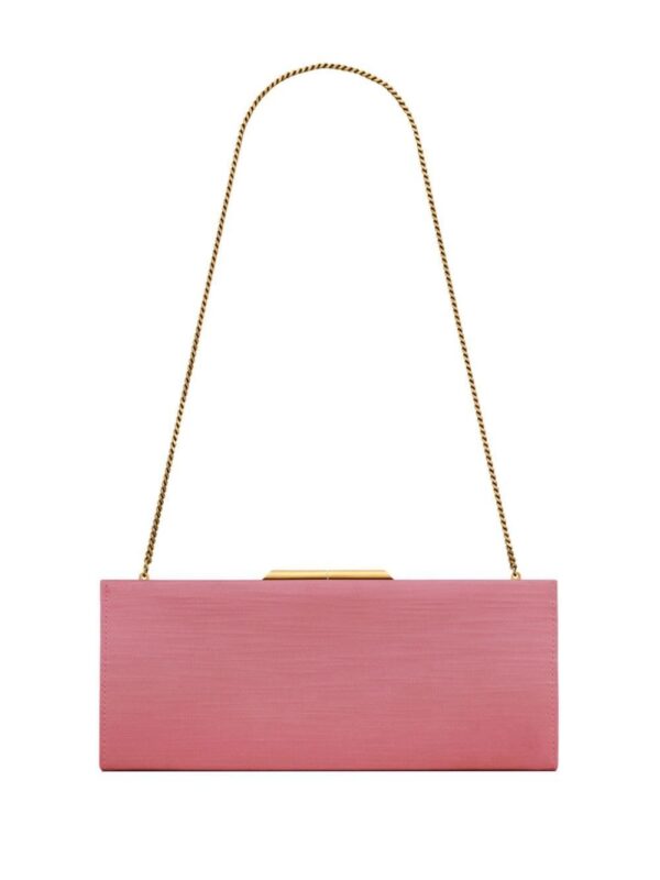 Saint Laurent small Midnight satin clutch