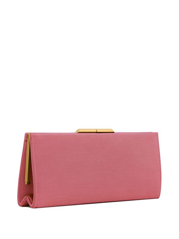 Saint Laurent small Midnight satin clutch