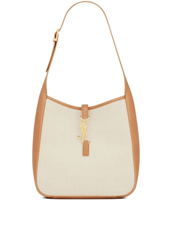 20697842_53864774_1000.jpg Saint Laurent Le 5 à 7 monogram-plaque shoulder bag