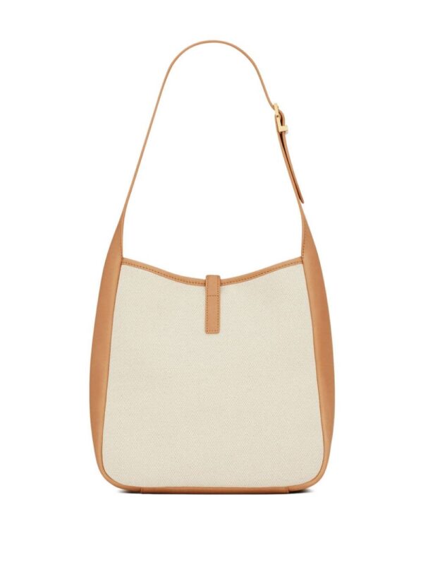 20697842_53864794_1000.jpg Saint Laurent Le 5 à 7 monogram-plaque shoulder bag