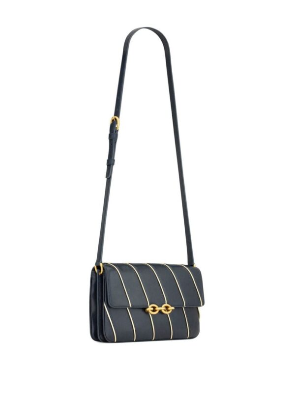 20699221_51509023_1000.jpg Saint Laurent Le Maillon striped shoulder bag