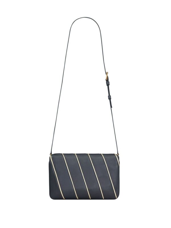 20699221_51509026_1000.jpg Saint Laurent Le Maillon striped shoulder bag
