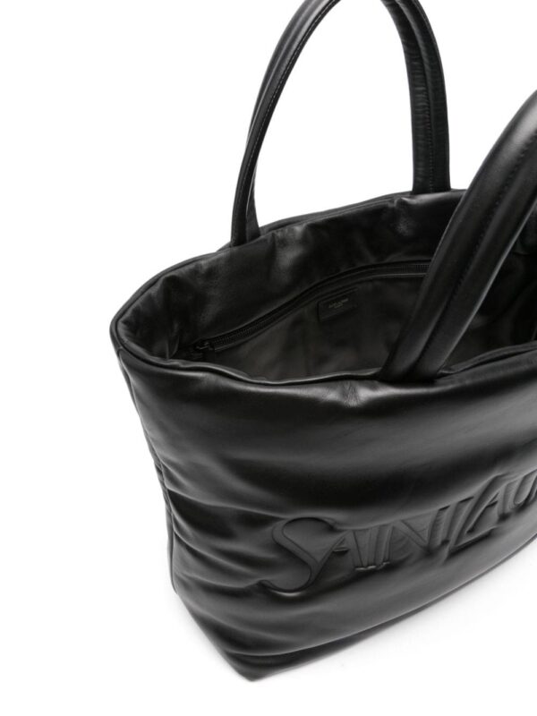 20700009_54163999_1000.jpg Saint Laurent logo-debossed leather tote bag