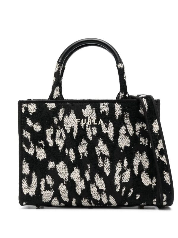 20712500_50973125_1000.jpg Furla small Opportunity leopard-jacquard tote bag