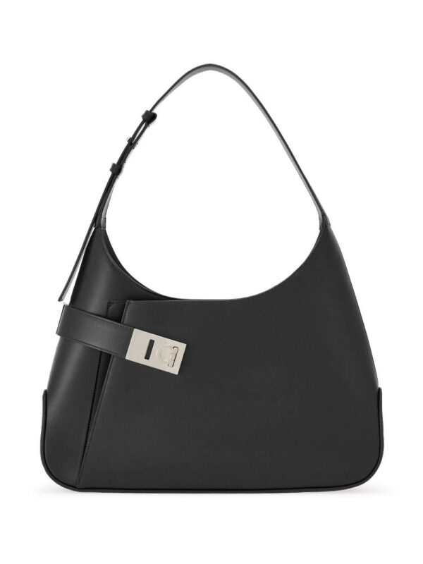 20716642_50987780_1000.jpg Ferragamo Hobo Gancini-buckle shoulder bag