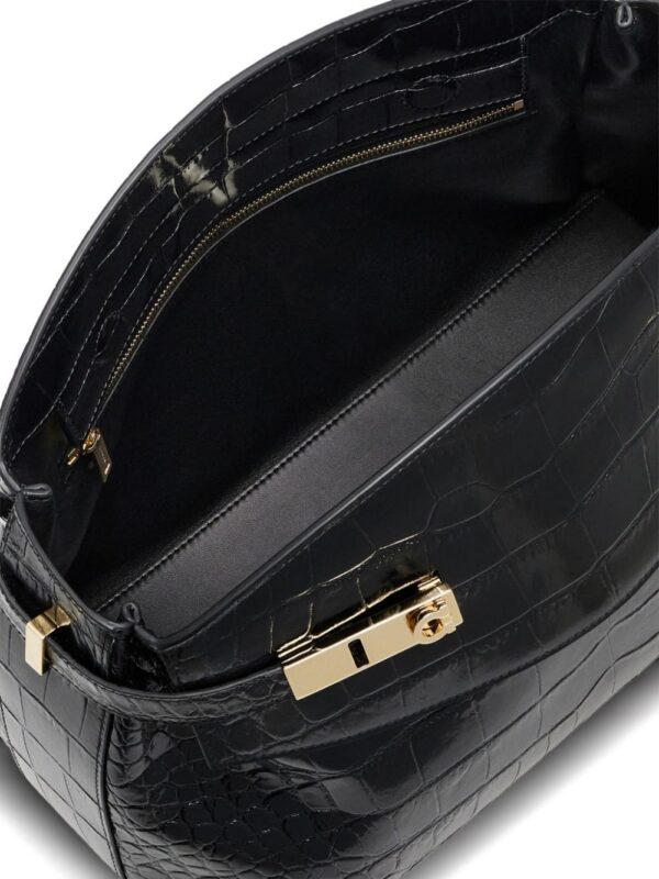 20718531_51338241_1000.jpg Ferragamo Large Pouch Gancini-buckle clutch bag