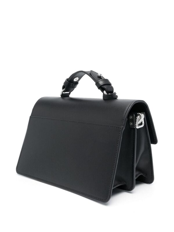 20729416_50673647_1000.jpg Kenzo logo-debossed leather tote bag