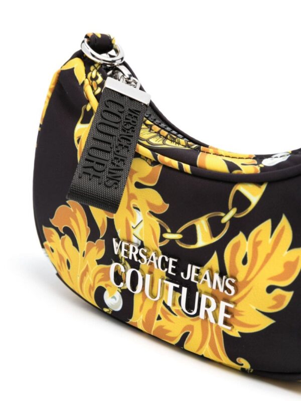 20740538_51508733_1000.jpg Versace Jeans Couture Barocco-print logo-plaque hobo bag