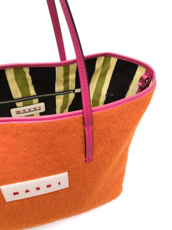 20747876_50720510_1000.jpg Marni logo-patch reversible tote bag