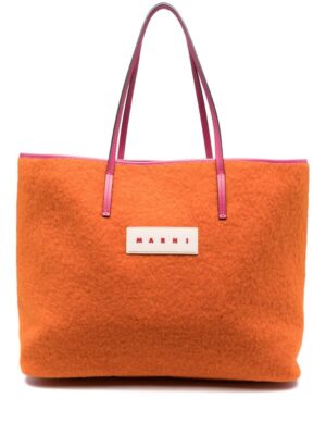 20747876_50720512_1000.jpg Marni logo-patch reversible tote bag