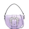 20757377_50794526_1000.jpg Versace Jeans Couture mini logo-buckle faux-leather tote bag