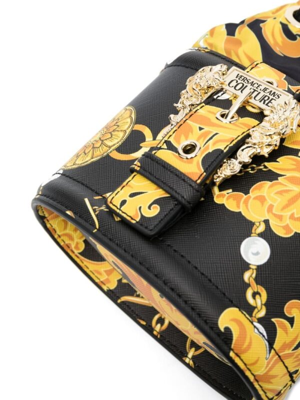 20769476_50701459_1000.jpg Versace Jeans Couture Chain Couture-print bucket bag