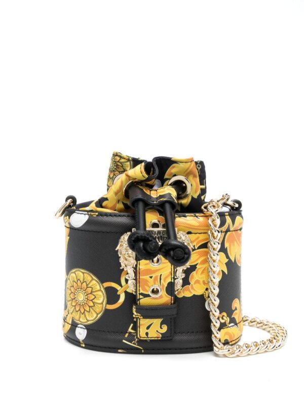 20769476_50701568_1000.jpg Versace Jeans Couture Chain Couture-print bucket bag
