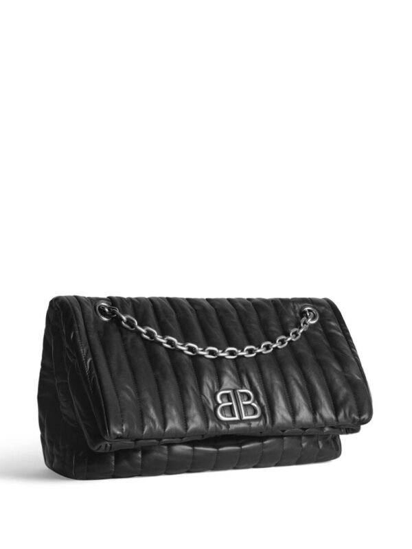 Balenciaga medium Monaco chain-strap quilted shoulder bag