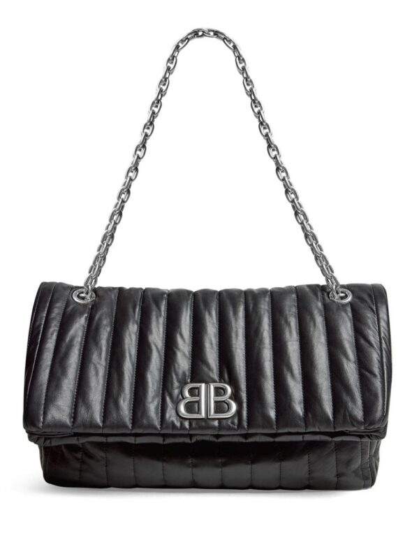 Balenciaga medium Monaco chain-strap quilted shoulder bag