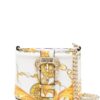 Versace Jeans Couture Chain Couture-print bucket bag