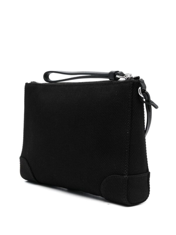 20803146_50710931_1000.jpg Kenzo logo-debossed canvas clutch bag