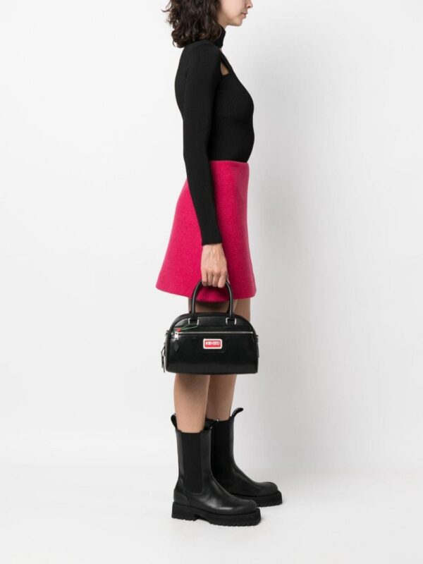 20803149_50709088_1000.jpg Kenzo logo-plaque faux-leather tote bag