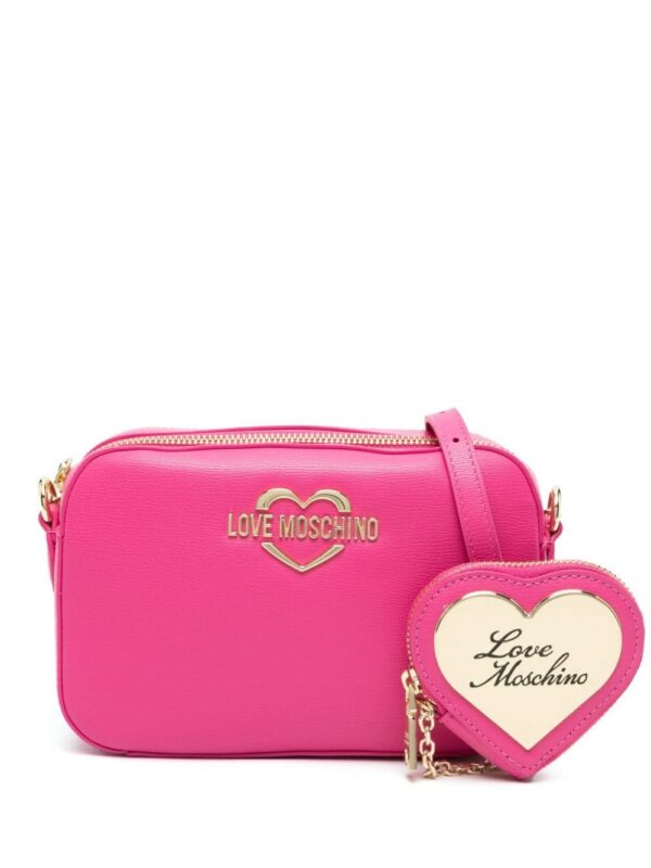 20809716_50773469_1000.jpg Love Moschino logo-plaque crossbody bag