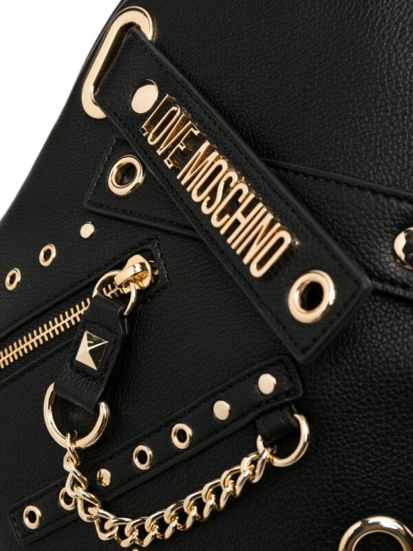Love Moschino logo-lettering backpack