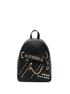 20810104_50791860_1000.jpg Love Moschino logo-lettering backpack