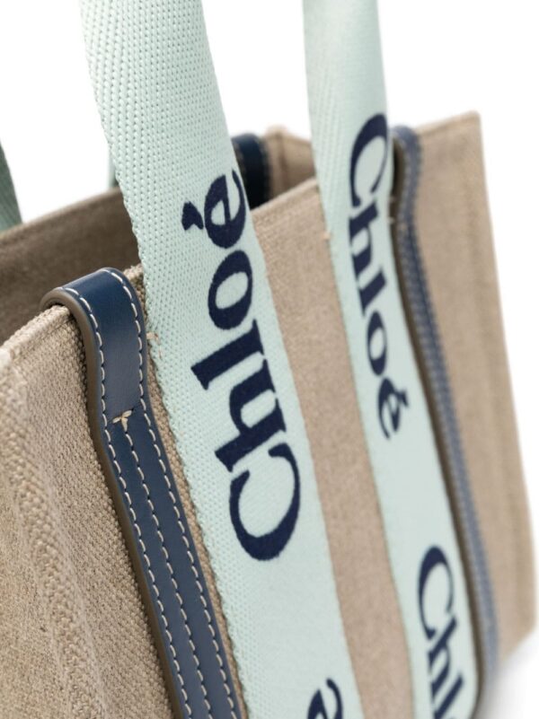 20836641_50764032_1000.jpg Chloé Woody logo-print tote bag